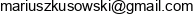 Markus Mariusz Kusowski Email address