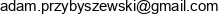 Atp Adam Przybyszewski Email address