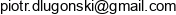 Piotr Dlugonski Business Advisory Email address