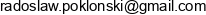 Anchorit Radoslaw Poklonski Adres e-mail