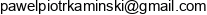 Pawel Kaminski Email address