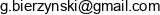 Dmt Grzegorz Bierzynski Email address