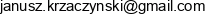 Janusz Krzaczynski Adres e-mail