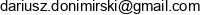 Djd Dariusz Donimirski Email address
