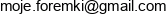 Foremki Email address