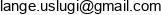 Lange Uslugi Wykonczeniowe Marcin Lange Email address