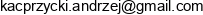 Indywidualna Kancelaria Adwokacka Adwokat Andrzej Kacprzycki Email address