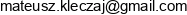 Elo24 Mateusz Kleczaj Email address