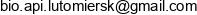 Bio Api Email 1