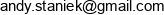 Maps Andy Staniek Email address