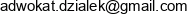 Kancelaria Adwokacka Ewelina Dzialek Email address