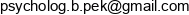 1 Psychovita Pracownia Psychologiczna Barbara Pek2 Uslugi Rekreacyjno Turystyczne Bachusek Barbara Pek 3 Bachus S Pek B Pek S C Email address