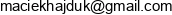 Psycholog Maciej Hajduk Email address