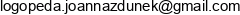 Logopeda Joanna Zdunek Adres e-mail