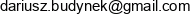 Dariusz Budynek Email address