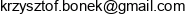 Prywatna Praktyka Lekarska Krzysztof Bonek Email address