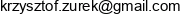 Praktyka Lekarska Lek Krzysztof Zurek Email address