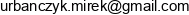 Cel Miroslaw Urbanczyk Email address