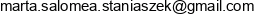 Cx Marta Staniaszek Email address