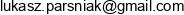 Lukasz Parsniak Email address