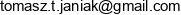 Tom Tech Tomasz Janiak Email address