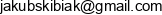 Jakub Skibiak Email address