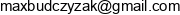Max Bud Czyzak Blazej Email address