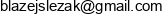 Blazej Slezak Email address