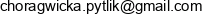 Halina Choragwicka Zaklad Fryzjerski Email address