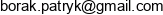 Doc Starforge Patryk Borak Email address