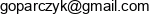 Grzegorz Oparczyk Email address