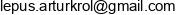 Lepus Artur Krol Email address