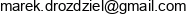 Marek Drozdziel Email address Marek Drozdziel Email address