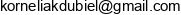 Kornelia Dubiel Management Consulting Email address