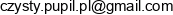Czysty Pupil Email address