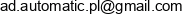 Ad Automatic Adres e-mail