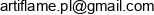 Artiflame Adres e-mail