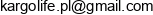 Kargolife Email address