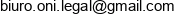 Oni Legal Email address
