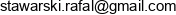 Rafal Stawarski Adres e-mail