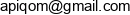 Apiqom Email address