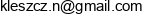 Kleszcz Email address Kleszcz Email address