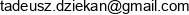 Tdk Consulting Tadeusz Dziekan Email address