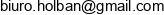 Holban Adres e-mail