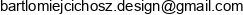 Bartlomiej Cichosz Design Studio Email address