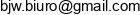 Bjw Adres e-mail