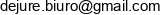 De Jure Email address