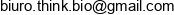 Thinkbio Dagmara Antkowiak Email address