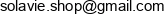 Solavie Shop Email address