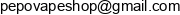 Pepo Vape Kacper Zimny Email address